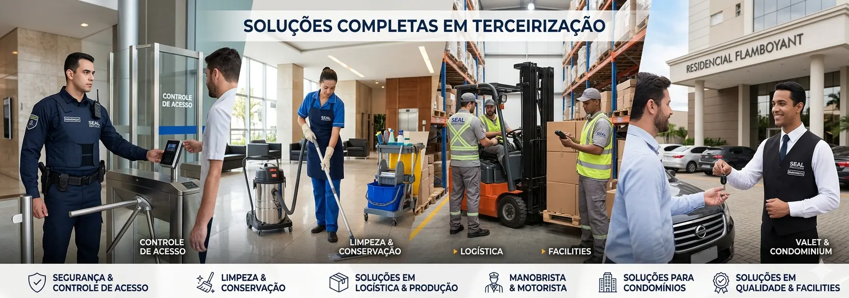 Terceirizacao de servicos facilities